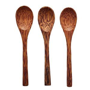 Coconut Spoons-Set of 3, Handmade, natural, eco friendly